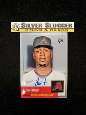 2022 Luis Frias Topps Chrome Platinum Anniversary Base On Card Auto RC Rookie