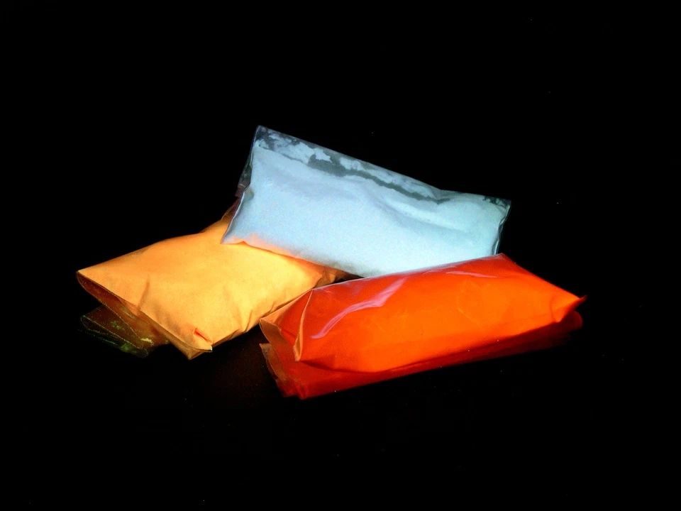 GLOW IN THE DARK Powder Pigment Slime Resin Coating Paint Fluorescent 51 options - Image 2 of 4