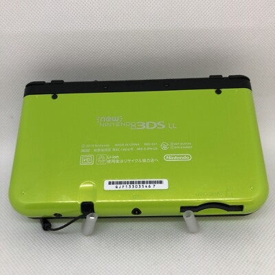 New Nintendo 3DS XL LL Lime Black Near Mint #J094 | eBay