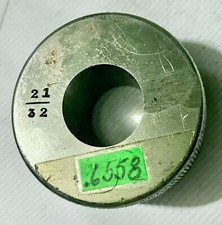 .6558 PLAIN BORE RING GAGE 21/32 UNDERSIZE -.00045