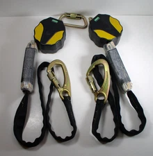 MSA 10167707 Workman Mini Personal Fall Limiter Twin Leg 7.5' FP5K