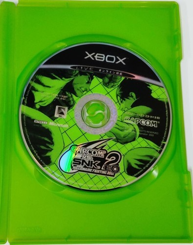 Microsoft Xbox Capcom vs. SNK 2 EO Japan Version w/ Box and Manual 5989 SP - Picture 6 of 6