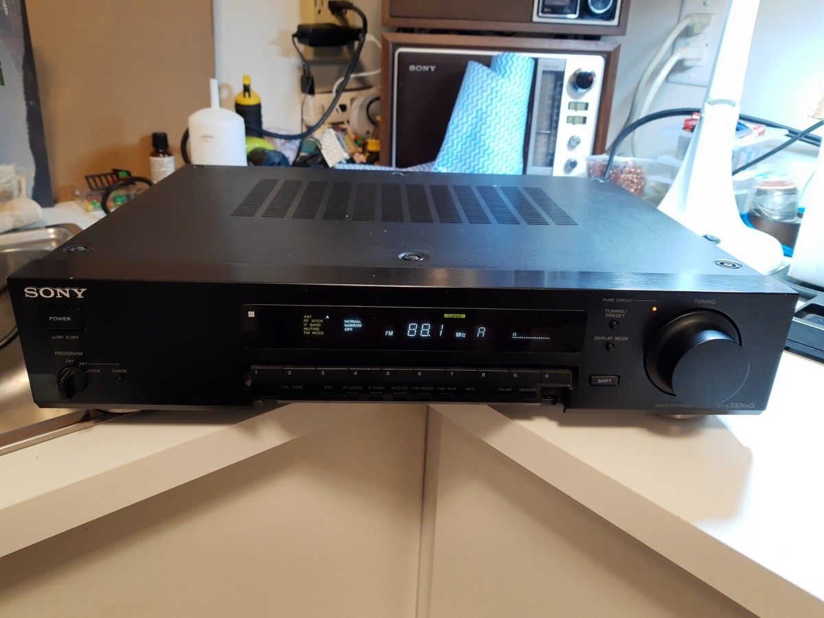 SONY Wave Optimizer Tuner Stereo eBay | ST-S333ESG ☆ AM⁄FM ソニー