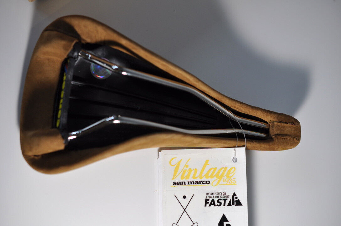 NOS Selle San Marco Concor Supercorsa Vintage brown chamois