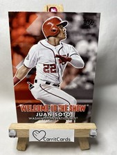 2022 Topps Series 1 Baseball - JUAN SOTO #WTTS-11 - Welcome to the Show