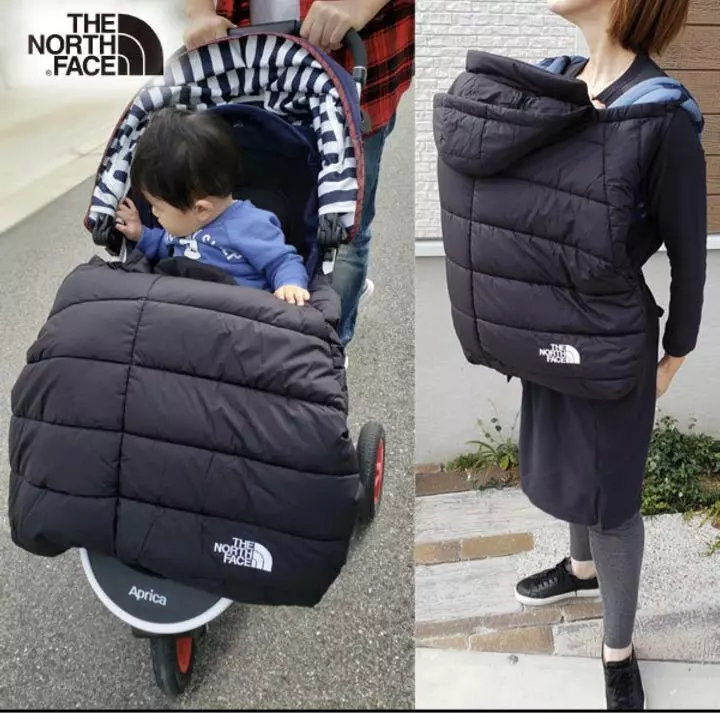 The North Face NNB72201 Baby Shell Blanket BLACK ONESIZE