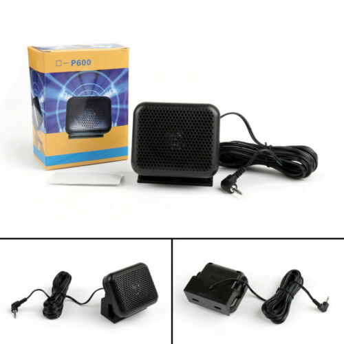 5x P600 Mini Speaker For Kenwood  Icom Yaesu 3.5mm Two-Way Car Radio RA - Afbeelding 1 van 7
