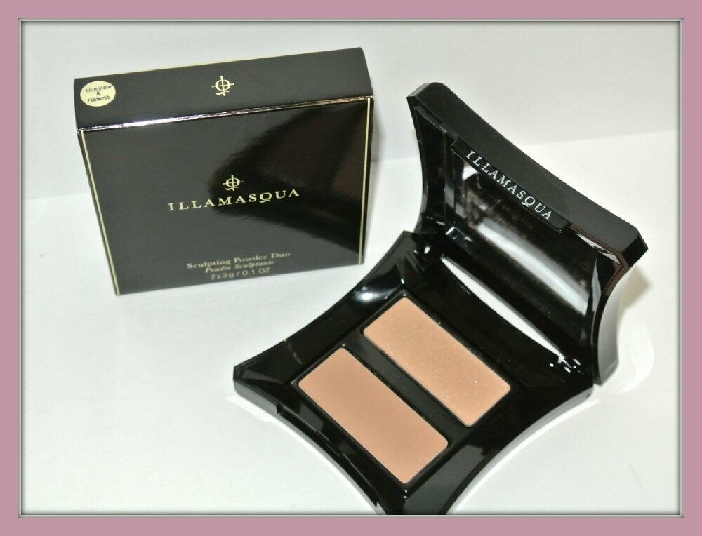 Скульптурная пудра Illamasqua Duo Illuminate - Nefertiti в натуральную величину новая в коробке продолжение 5290₽