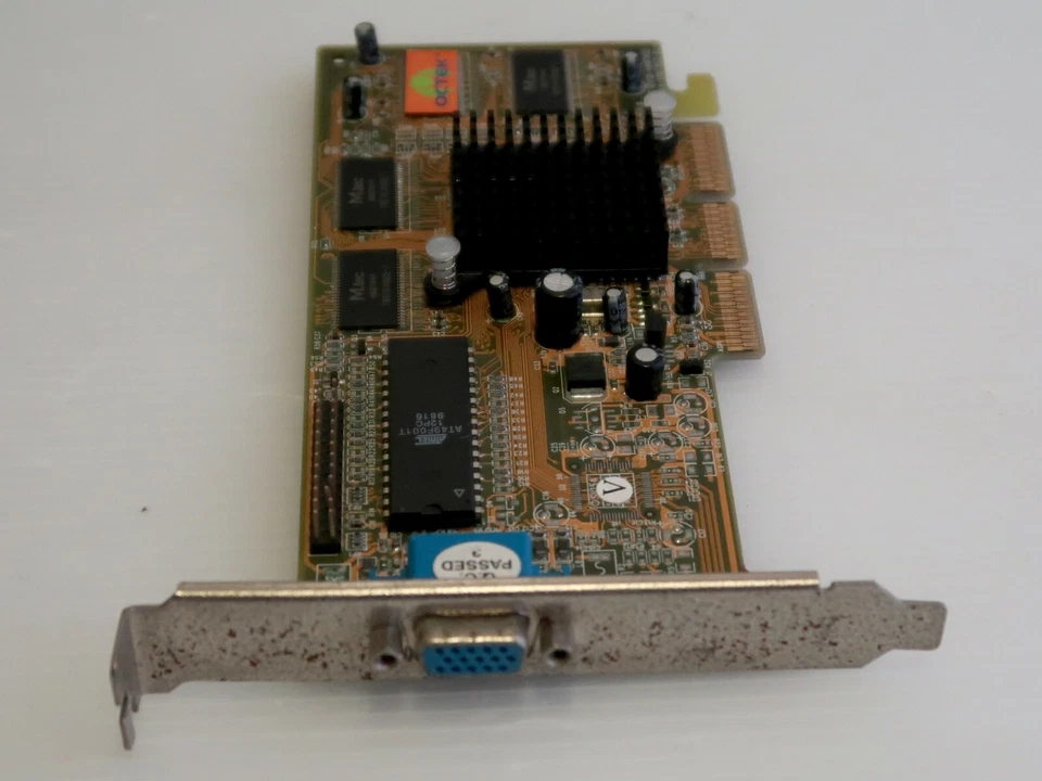 NVIDIA TNT2 Vanta 16MB SDR, AGP 4x, Octek AVNTB1-16M, VIDEO CARD - WORKING - Image 2 of 4