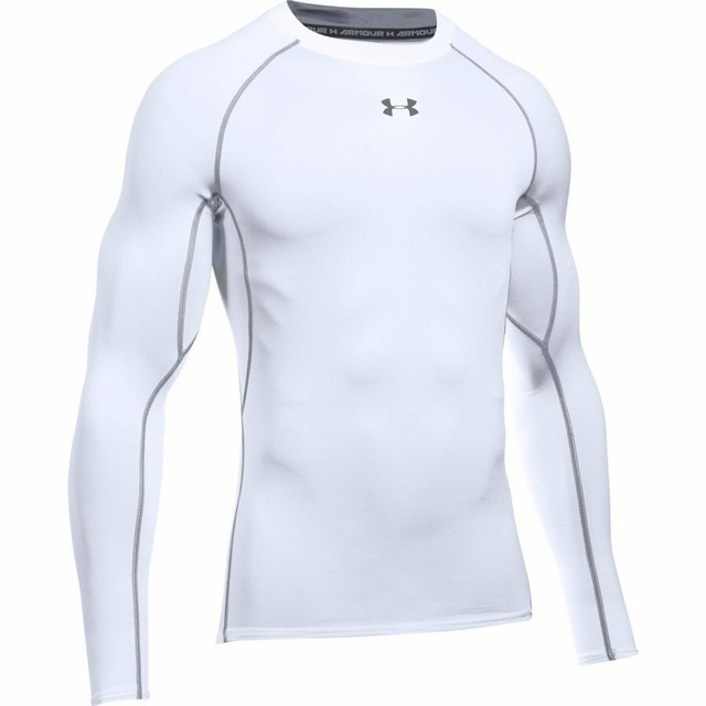 mens white under armour shirt