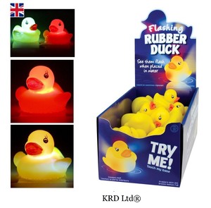flashing bath ducks