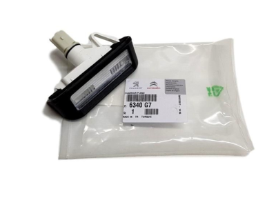 CITROEN BERLINGO B9 Rear License Number Plate Light 6340G7 New