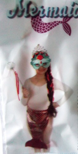 Just Pretending Dress Up Fun- Girls Light Up Masquerade or Mermaid Mask - Picture 4 of 4