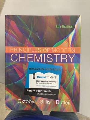 Principles of Modern Chemistry by H. Pat Gillis, David W. Oxtoby and ...