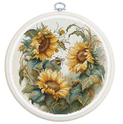 Sunflower BC202L Luca-S Counted Cross-Stitch Kit