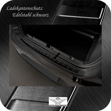 Ladekantenschutz Edelstahl schwarz graphit für Mercedes EQE Typ V 295 ab 3.2022-