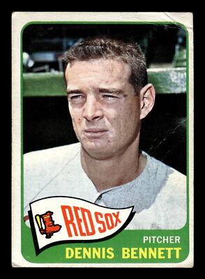 Dennis Bennett 1965 Topps #147 Boston Red Sox Poor | eBay
