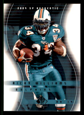 #ad 2004 SP Authentic #45 Ricky Williams Miami Dolphins $1.59