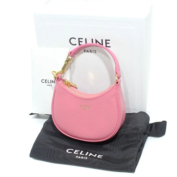 Mini Saddle Bag with Strap Antique Pink Smooth Calfskin