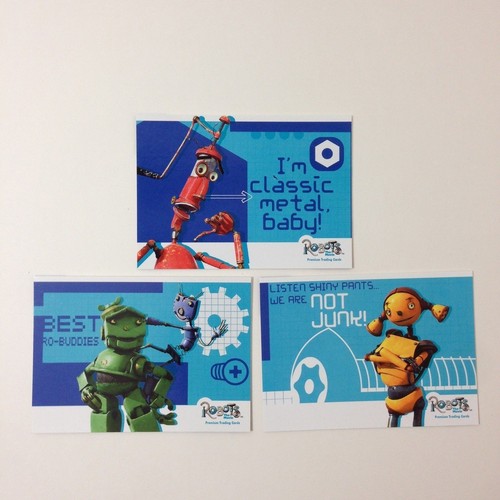 ROBOTS THE MOVIE Inkworks 2005 Complete Card Set w/ 4 Complete Chase Sets & CL1 - Picture 6 of 8