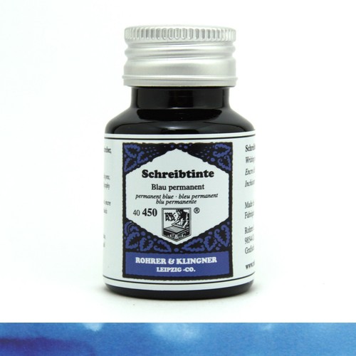 Rohrer & Klingner | Schreibtinte für Füllhalter | 50ml Tinte im Glas | 18 Farben - Bild 7 von 38
