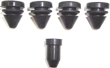 1951-1966 GM convertible top pump motor 4 mounting feet grommets and a fill plug