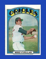 1972 Topps Set-Break # 70 Mike Cuellar NR-MINT *GMCARDS*