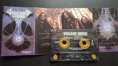Violent Dirge   Elapse 1993 MC Cassette Deicide, Hate, Cannibal Corpse