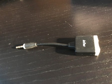 Intec Gold Headphone Splitter Stereo Audio Jack Y Adapter Cable 3.5mm 1/8" 