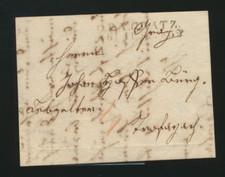 Vorphila-Brief 1832 aus O. P. A. Gratz