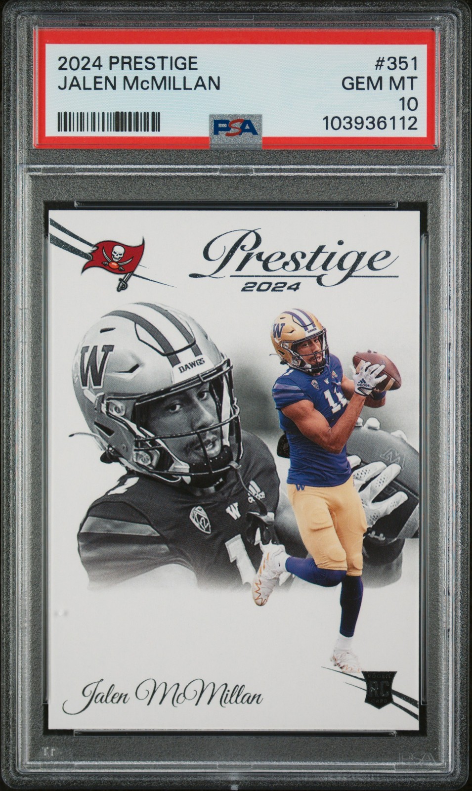 Jalen McMillan Panini Prestige #351 Base