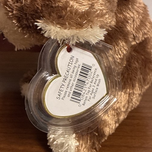 Peluche TY Beanie Baby OLD TIMER the Bear (exclusivo de Cracker Barrel) de colección Ty - Imagen 6 de 8