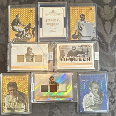 Steve McQueen Keepsake Edition Non-Sport Relic/Booklet/Triple Relic