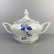 Zuckerdose aus Porzellan v. Carl Tielsch, Altwasser, Schlesien, 1930er Jahre