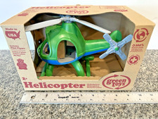 Green Toys Helicopter Made in USA Eco Friendly Toy Vehicle Recycled Plastic