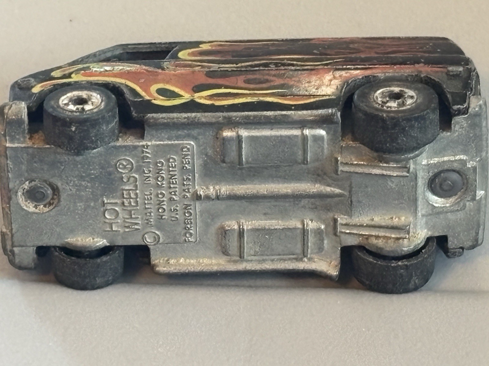 Hot Wheels Chevy Super Van 1974 Black Blackwall Made In Hong Kong thumbnail 5