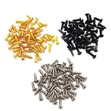 150Pack Guitar Bass Pickguard Screws for Strat Tele Mixed Color 150 Pack