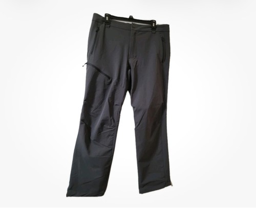 REI Co-Op Pants Mens 36x32 (Fits 36x30) Grey Activator 3.0 Softshell Hiking