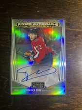 2024-25 O-Pee-Chee Platinum - Rookie Autographs Pierrick Dube #R-PD (AU, RC)