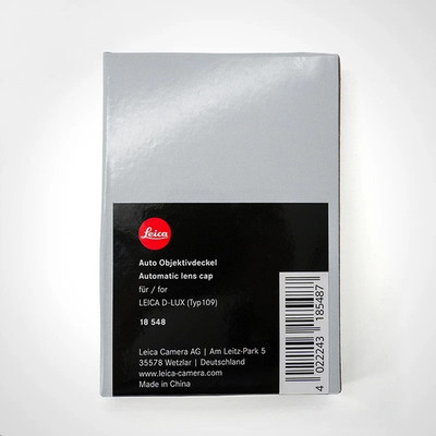 Camera Automatic Retractable Lens Cap for Leica D-LUX8/7(Typ 109)  Silver