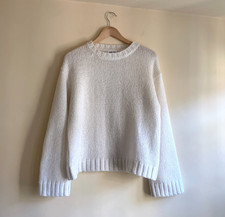 Molo Gertina Cream Alpaca Wool Sweater Girls Size XL 16/17 Women's Size M