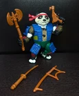 Vintage TMNT Panda Khan 1990 100% Complete Action Figure