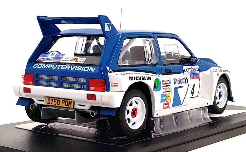 Ixo escala 1/18 18RMC068C.20 - MG Metro 6R4 - #14 RAC Rally 1986 Foto 2 de 4
