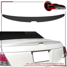 For 2008-2012 Honda Accord Sedan Oe Style Rear Trunk Spoiler Wing Unpainted Pu