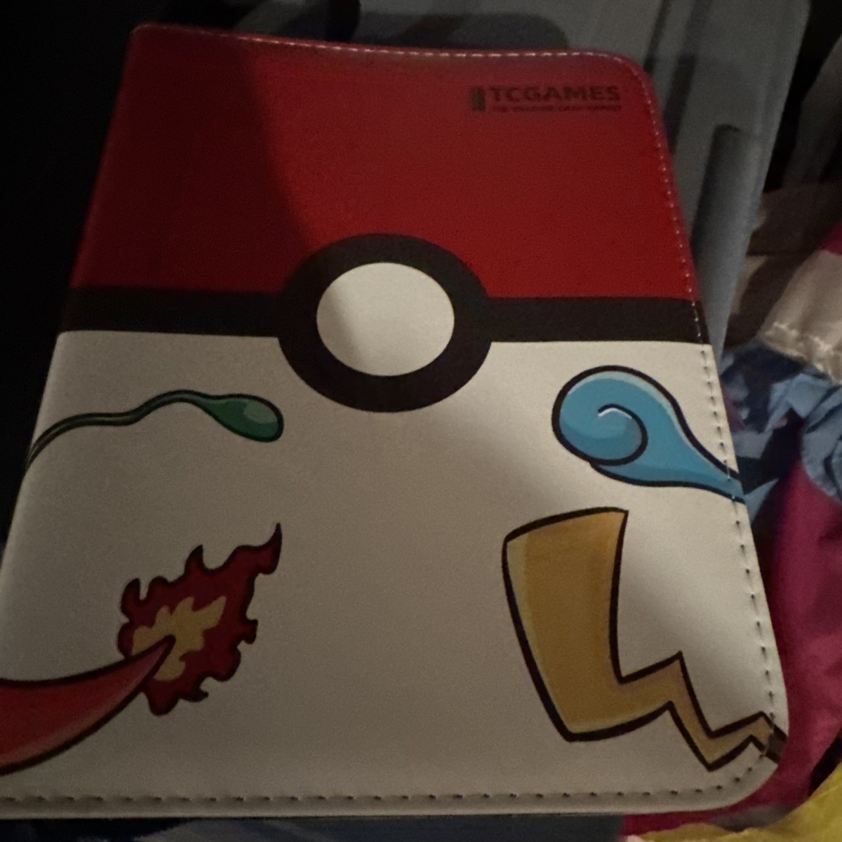 Tcgames 3 Ring Card Binder 4-Pocket 55 Page Collector's Card Album Pokemon 440 Tcgames 3 Ring Card Binder 4-Pocket 55 Page Collector's Card Album Pokemon 440