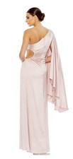 Ieena Duggal 68340  Sz 6 Bell Sleeve Asymmetrical dress
