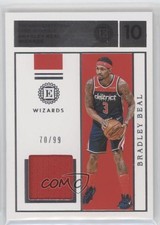 2019-20 Panini Encased Label Materials 70/99 Bradley Beal #LM-BBE pe8