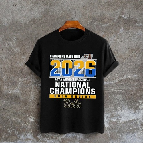 UCLA Bruins 2026 NCAA Women's Basketball National Champions Tshirt