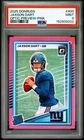 2025 Panini Donruss - Rated Rookie Jaxson Dart #400 Optic Preview Pink (RC)