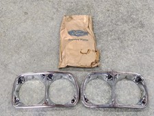 Nos 1973-1976 Ford Torino Ranchero Driver Side Headlight Bezel Pair D3oz-13064-b Nos 1973-1976 Ford Torino Ranchero Driver Side Headlight Bezel Pair D3oz-13064-b